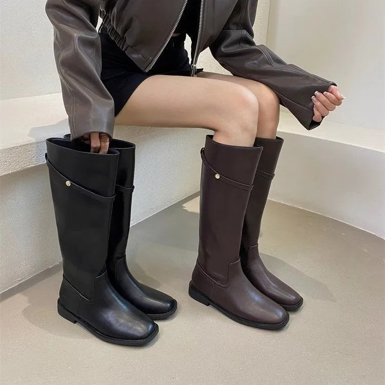 INSTOCK - Thick Bottom Long Boots