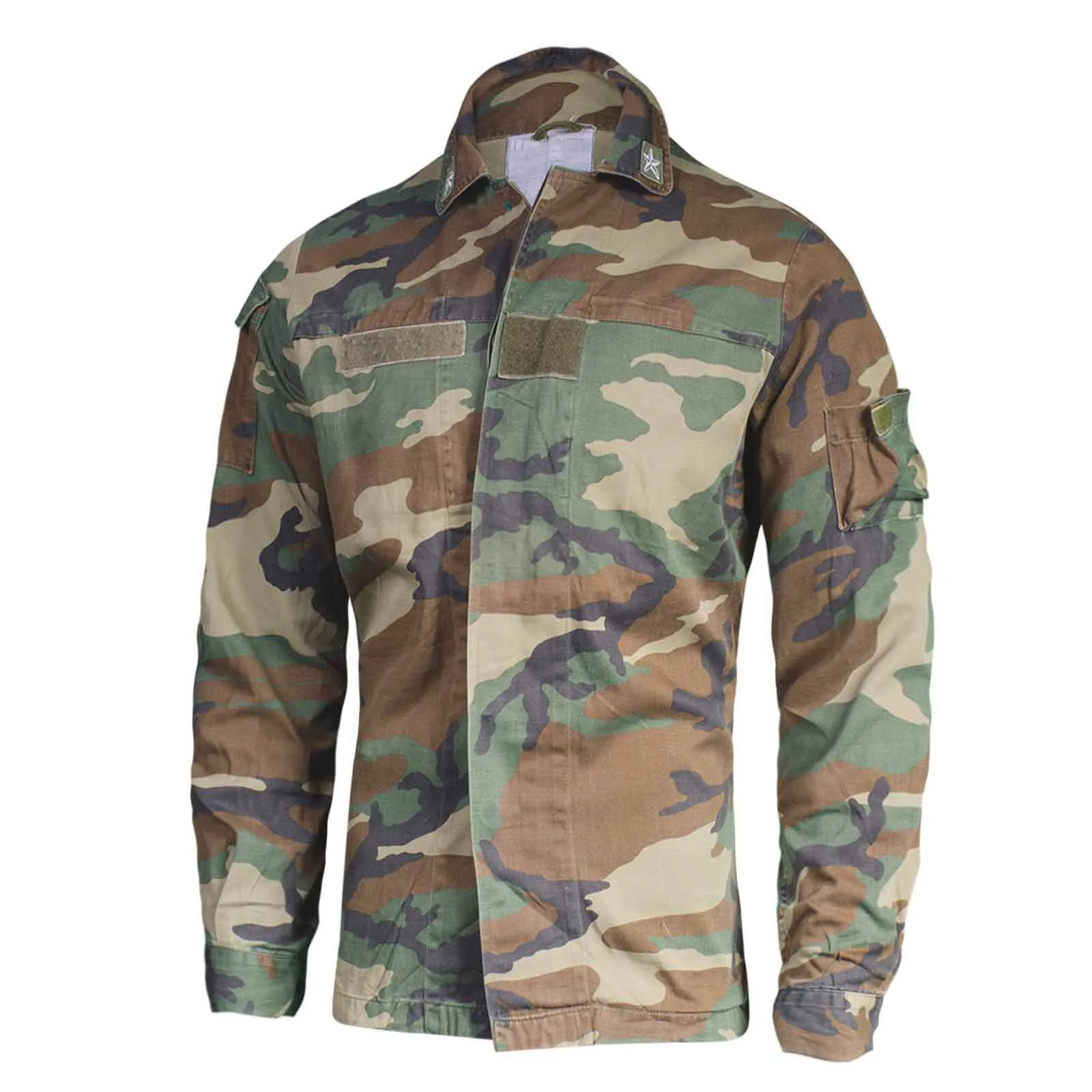 Italian Army Woodland Camouflage Combat Shirt