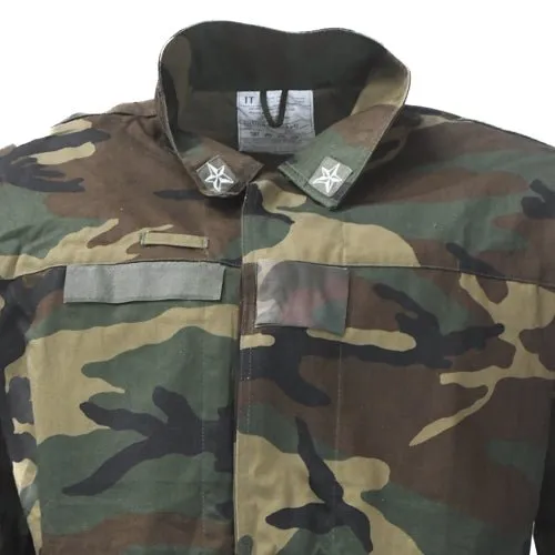 Italian Army Woodland Camouflage Combat Shirt