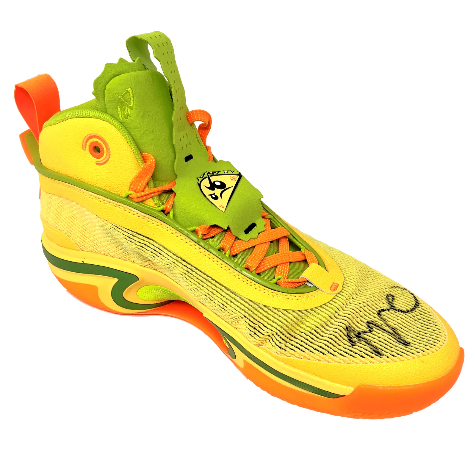 Jayson Tatum Celtics Signed Nike Air Jordan 'Taco Jay' Left Sneaker FANATICS