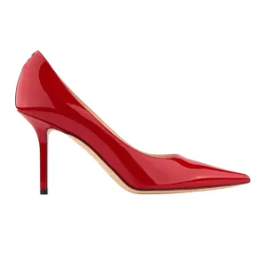Jimmy Choo Shoes, Red Patent Leather Pumps (size 40.5)
