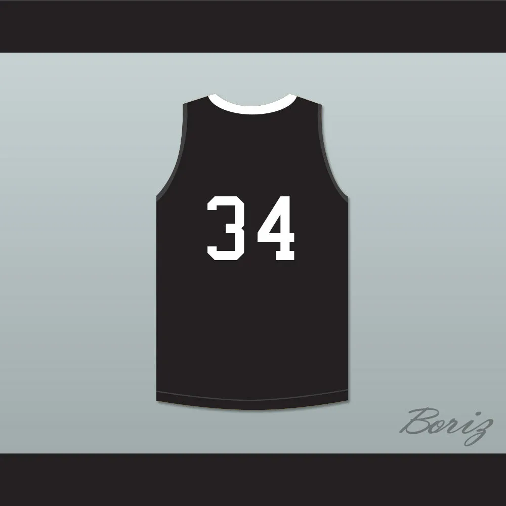 Joel Embiid 34 The Rock High School Black Basketball Jersey