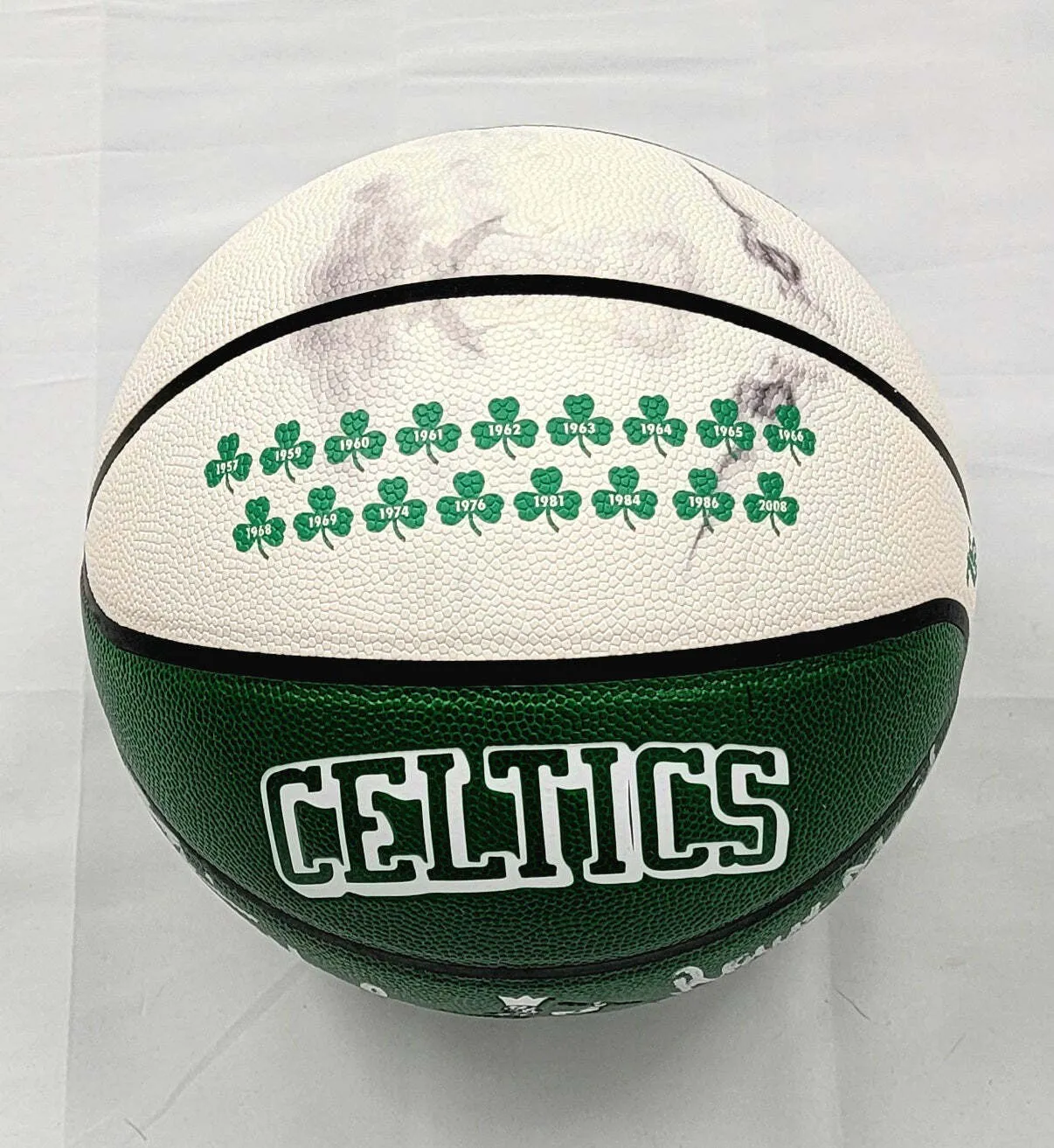 Kevin McHale & Robert Parish Signed Celtics NBA Basketball W/Auerbach Smoke BAS