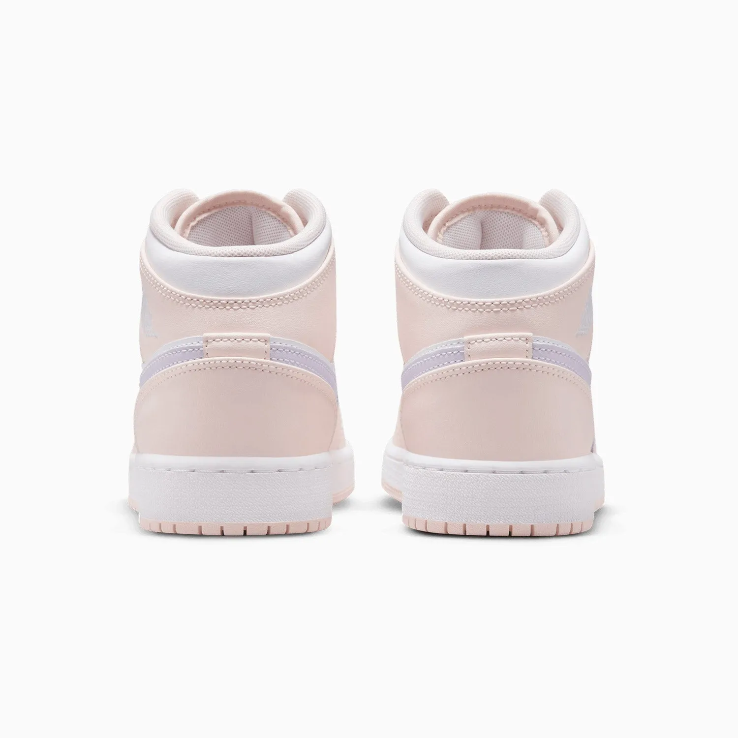 Kid's Air Jordan 1 Mid "Pink Wash" Grade School