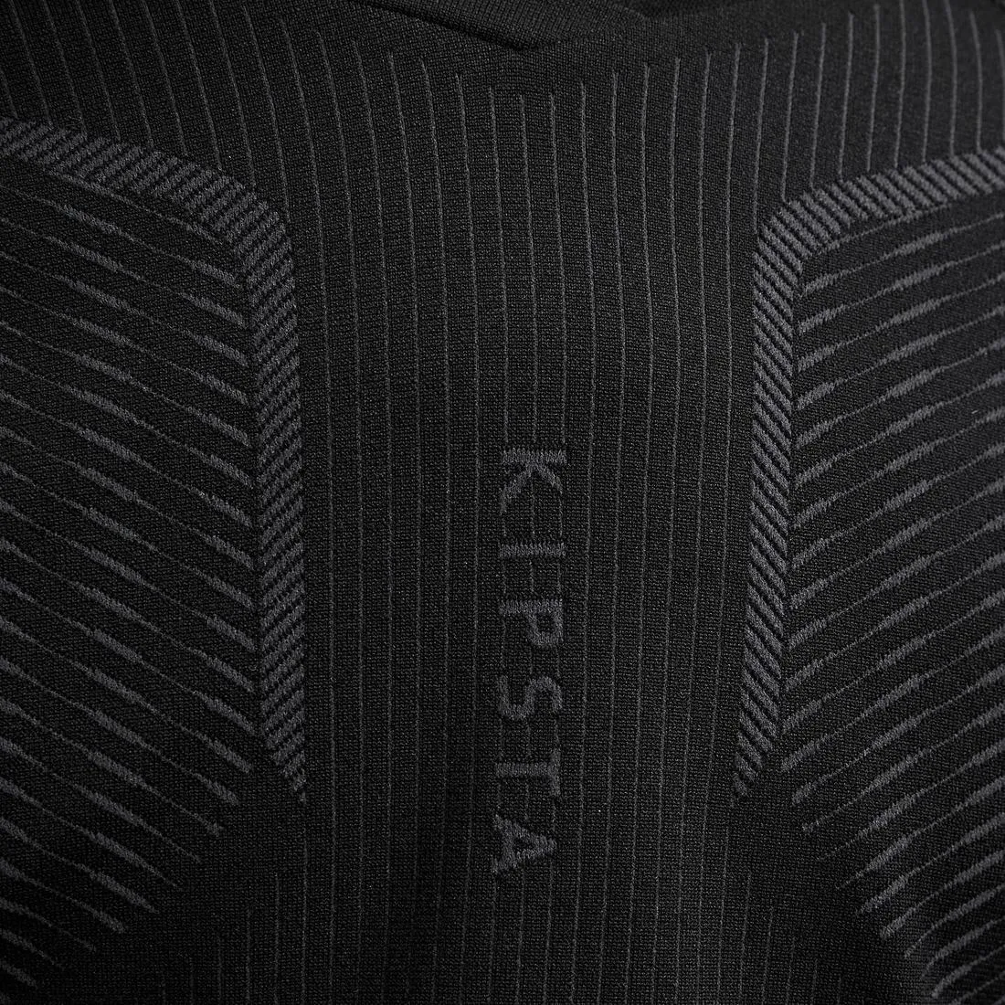 Kids' Long-Sleeved Football Base Layer Top Keepdry 500