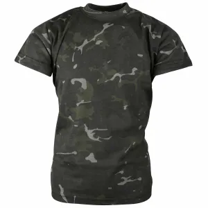 Kombat Kids T-Shirt BTP Black Camo