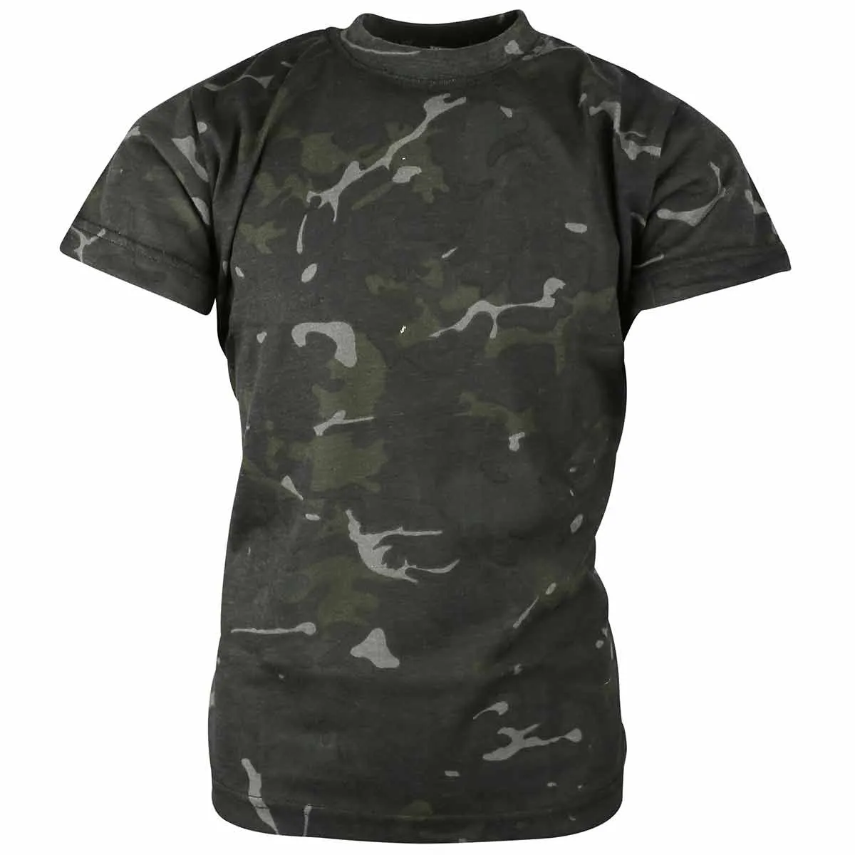 Kombat Kids T-Shirt BTP Black Camo