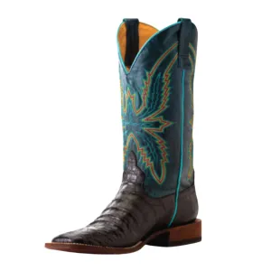 LADIES MACIE BEAN NAVY/BLACK CAIMAN PRINT BOOT
