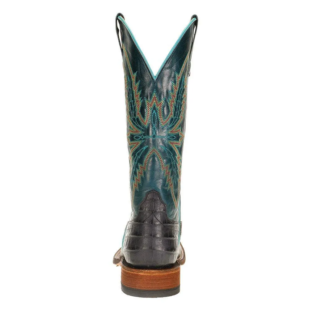 LADIES MACIE BEAN NAVY/BLACK CAIMAN PRINT BOOT