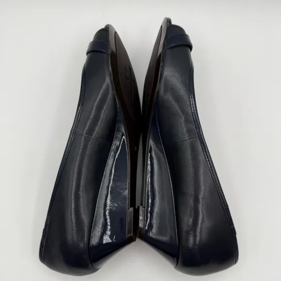 Lauren Ralph Lauren Madison Peep Toes Wedge Pumps Size 9B
