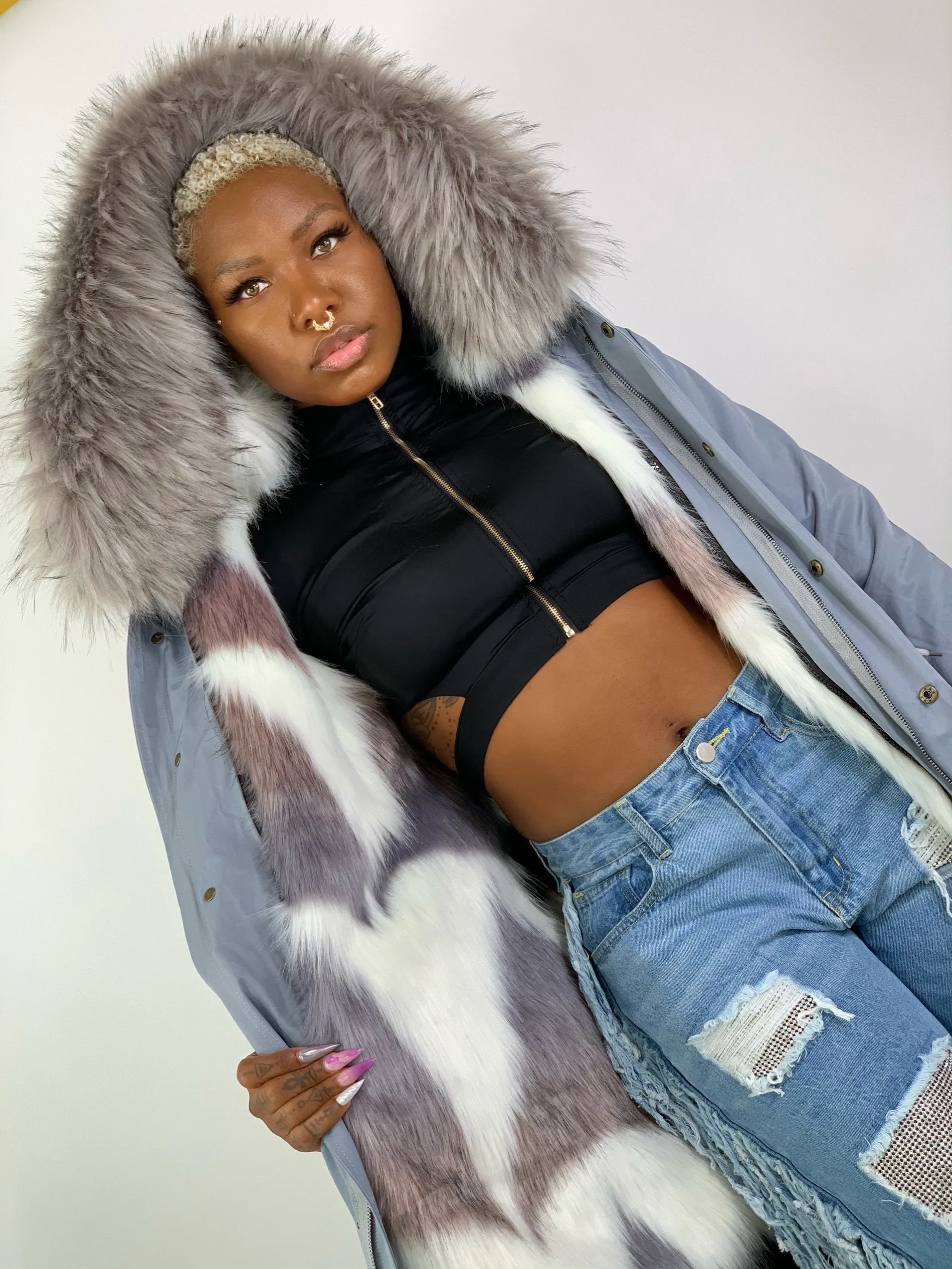 Leader Of The Pack Vegan Fur Jacket