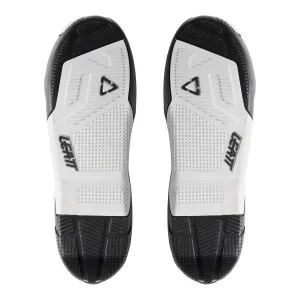 Leatt 4.5/5.5 Boot Outer Sole - White / Black [Pair]