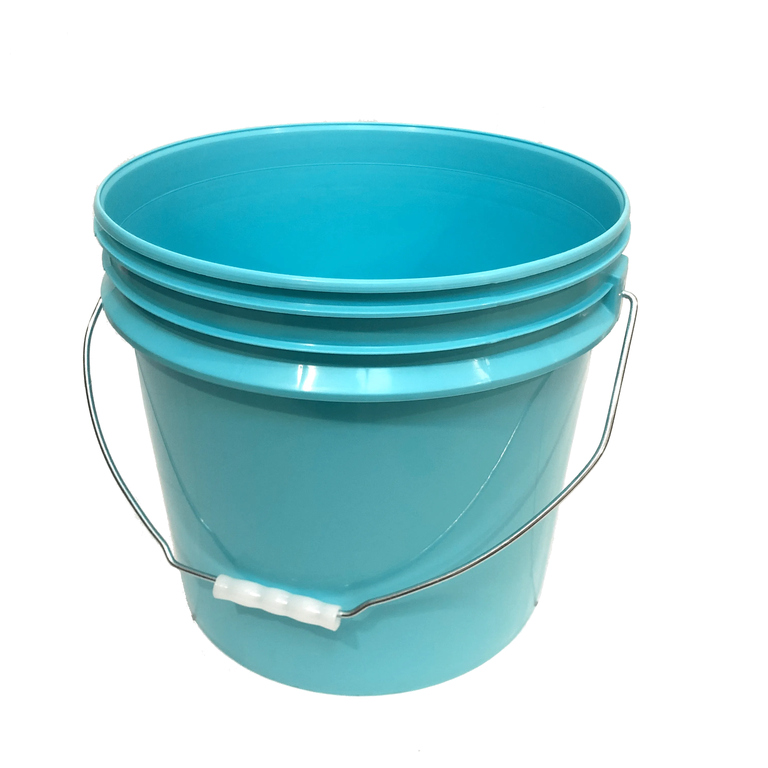Lee Fisher Sports Bucket - Metal Handle without Lid, Blue