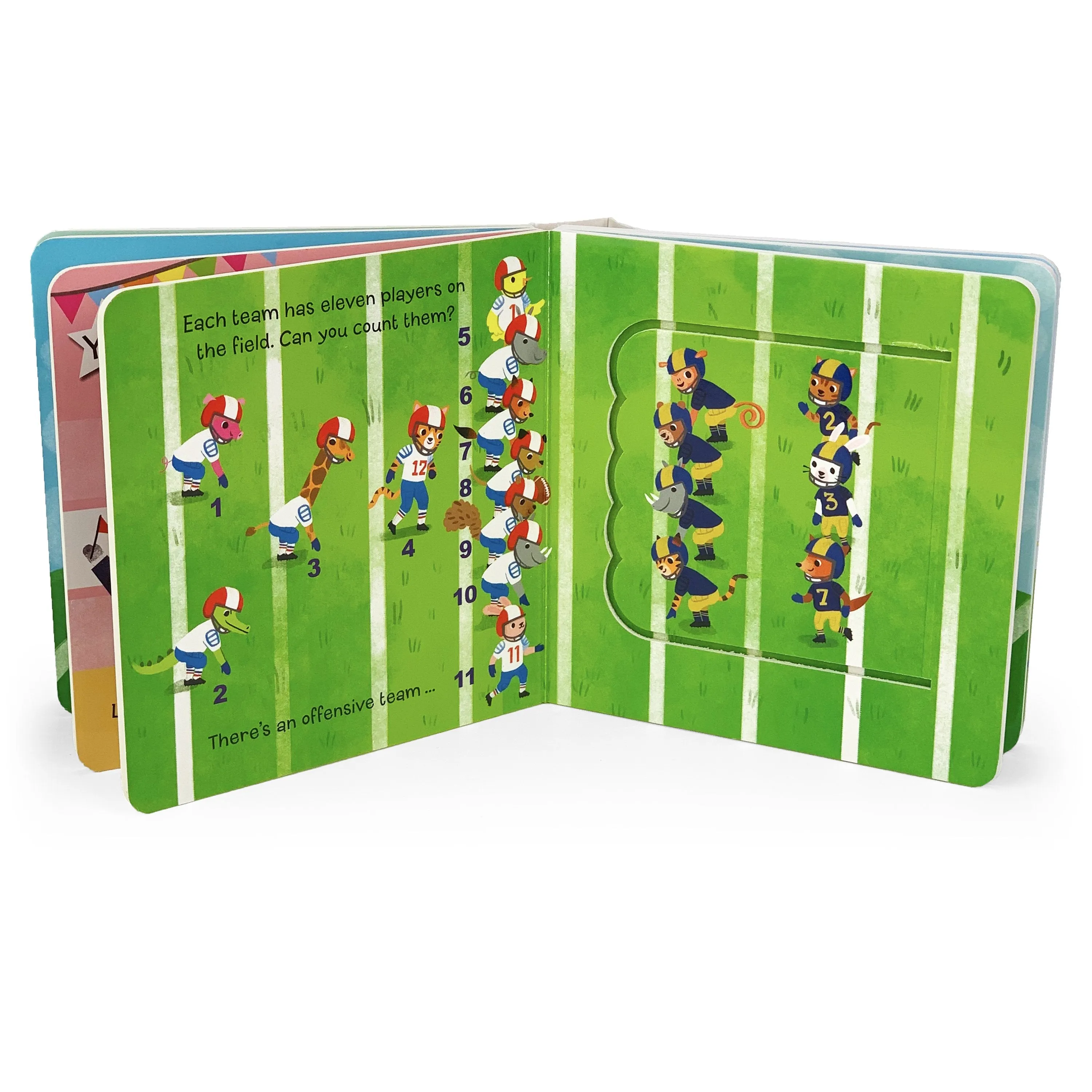 Let's Play Football Lift A Flap Board Book
