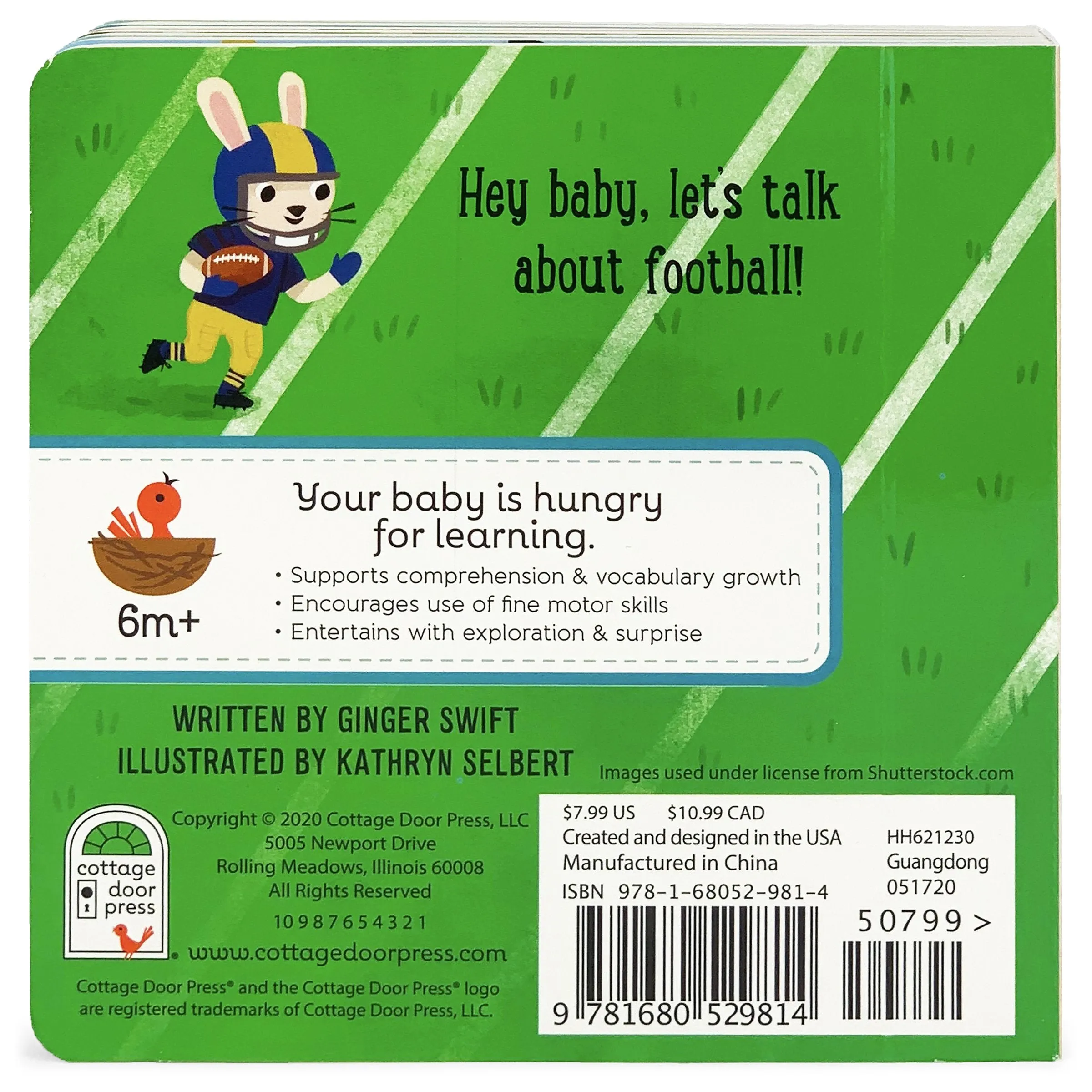 Let's Play Football Lift A Flap Board Book