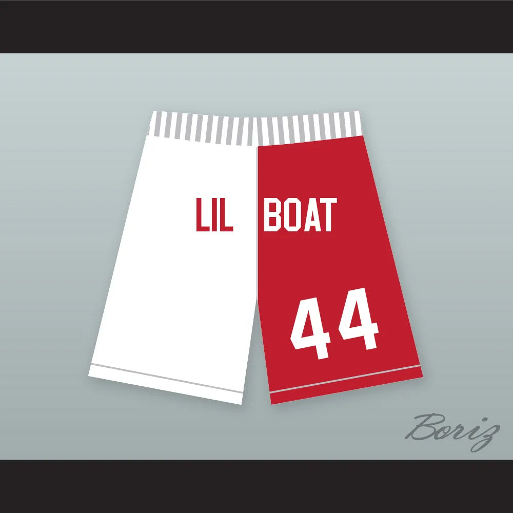 Lil Yachty Lil Boat 44 Sailing Team Red/White Basketball Shorts