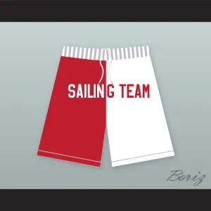 Lil Yachty Lil Boat 44 Sailing Team Red/White Basketball Shorts