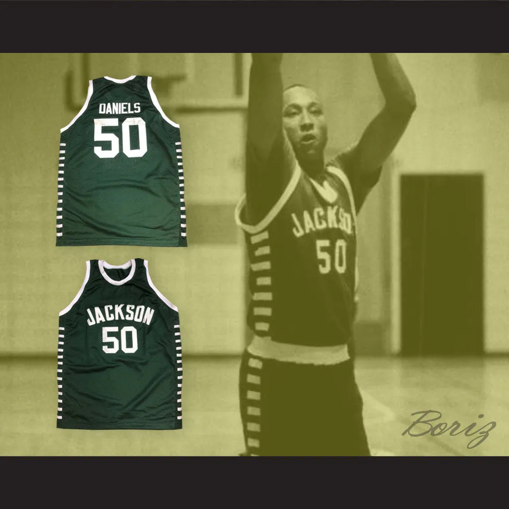 Lloyd Daniels 50 Jackson High School Basketball Jersey