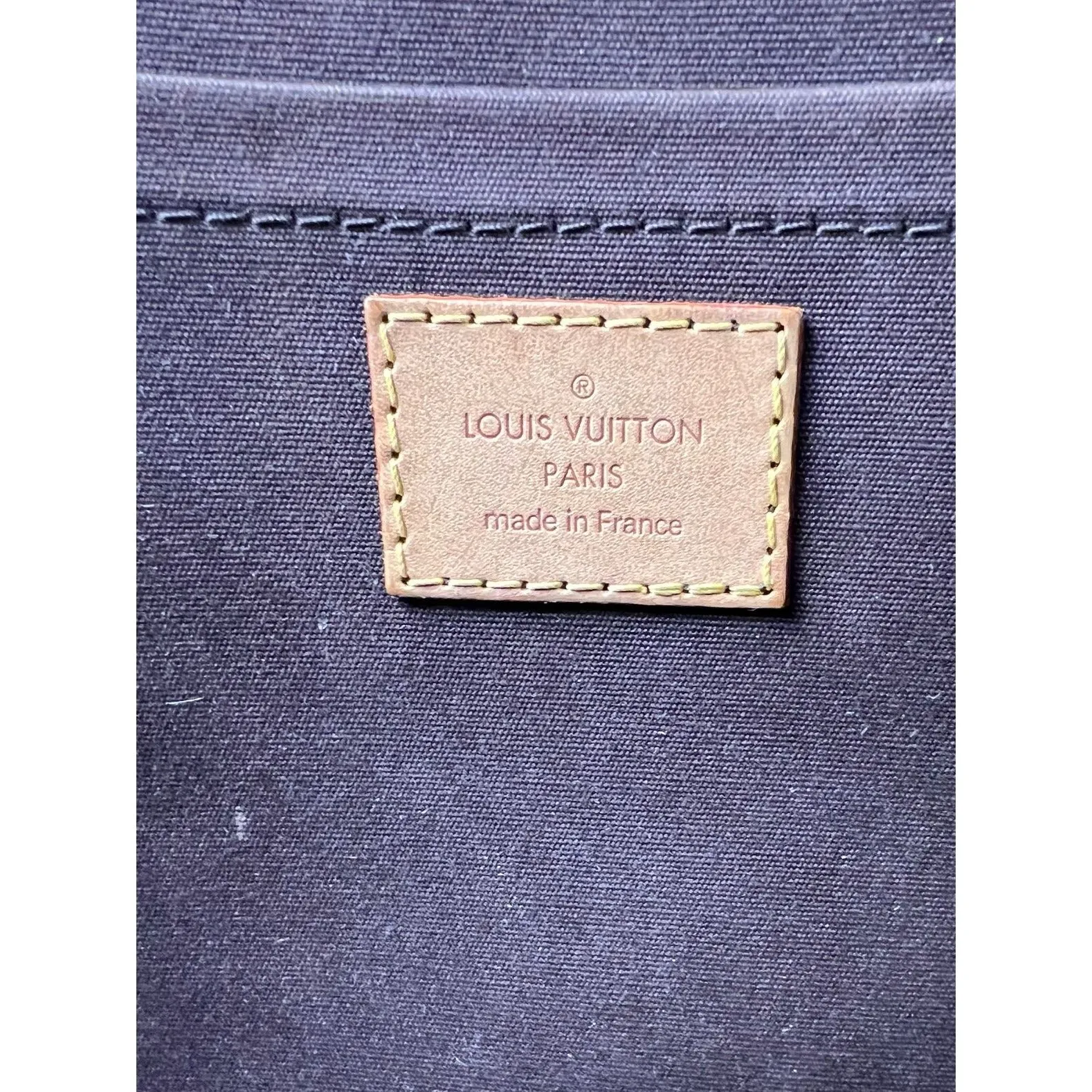 Louis Vuitton Rosewood Ave Amarante Vernis Patent Leather Shoulder Bag