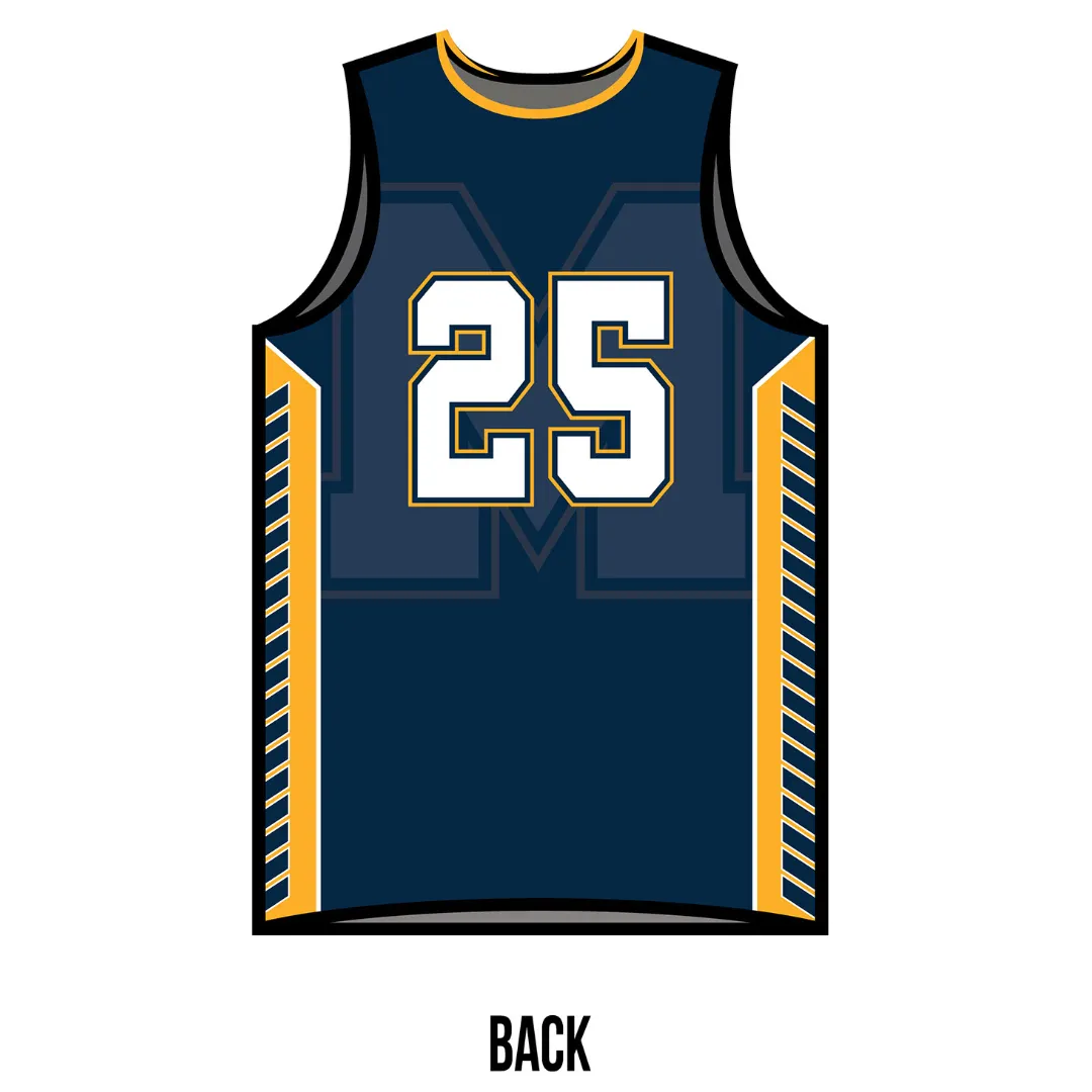 MALBORO BASKETBALL Reversible Jersey