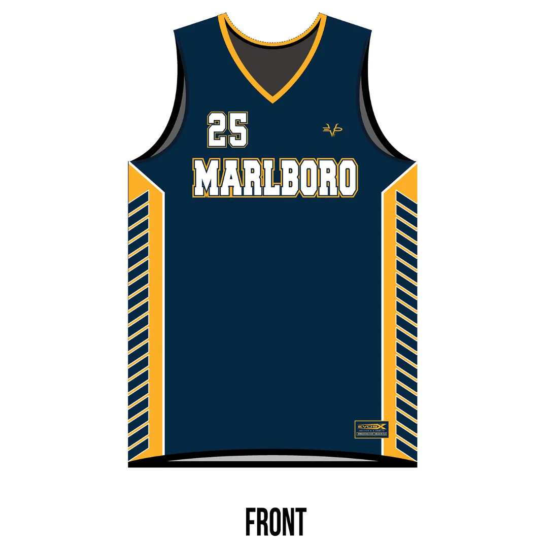 MALBORO BASKETBALL Reversible Jersey