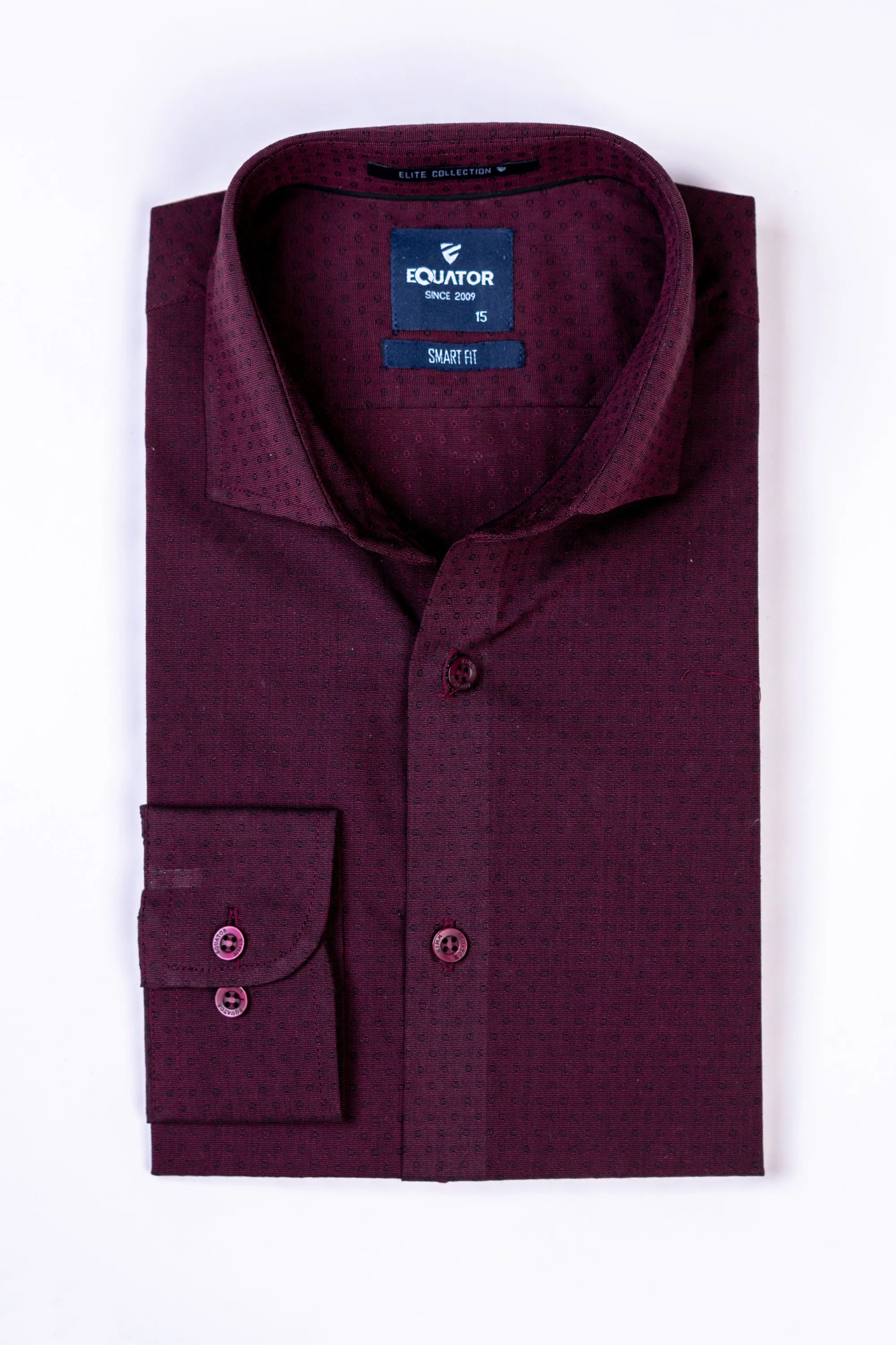 Maroon Formal Shirt