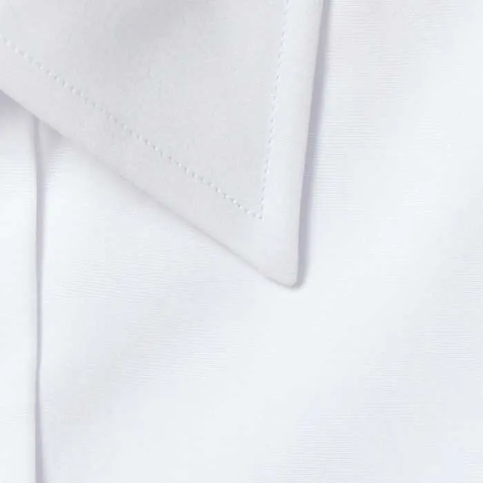 Medium Spread Broadcloth Tuxedo Shirt - Classic