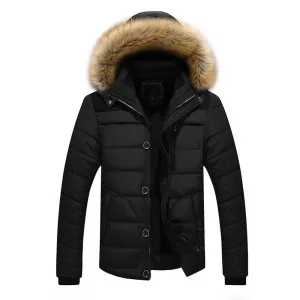 Men Outdoor Warm Winter Thick Jacket