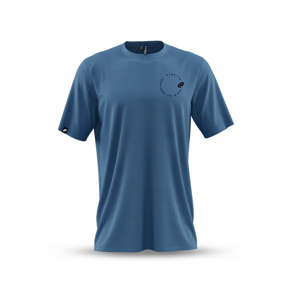 Men's Core Casual T Shirt (Elemental Blue)