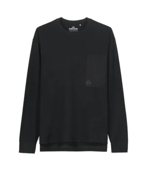 MEN'S VANDER POCKET L/S TEE - BLACK