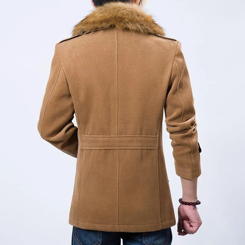 Men's Velvet Faux Fur Fashion Jacket In 4 Colors!