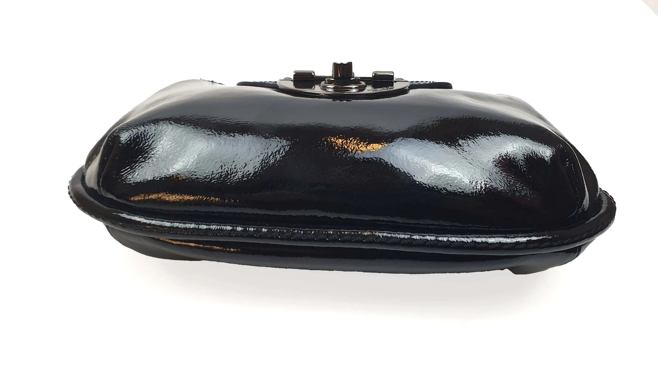 Mimco patent leather clutch/handbag (as new with tags)