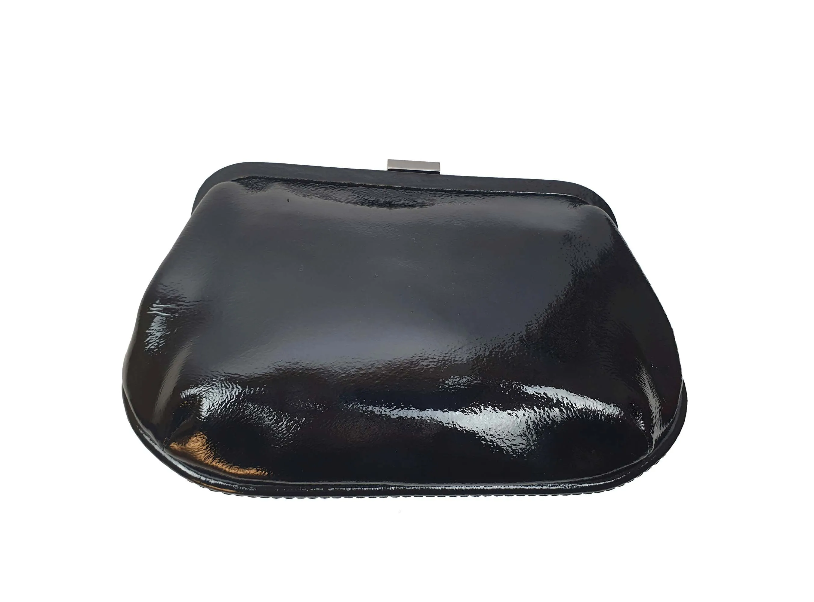 Mimco patent leather clutch/handbag (as new with tags)