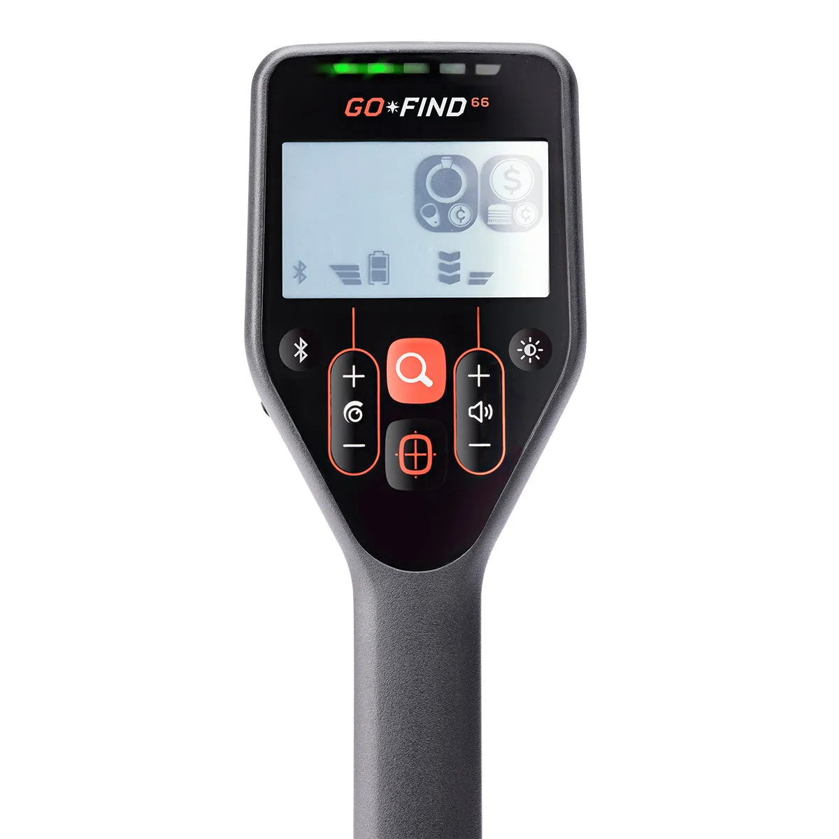 Minelab GO FIND 66 Metal Detector with PRO FIND 35, Finds Pouch, and Black Carry Bag