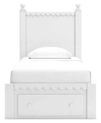 Mollviney  Panel Storage Bed