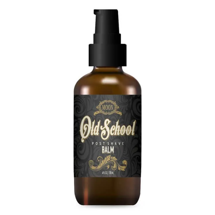 Moon Soaps Old School Post Shave Balm by 4floz / 118gm