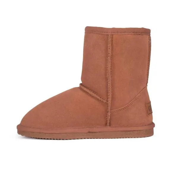 NEW CLOUD NINE kid's - sheepskin boot in chestnut