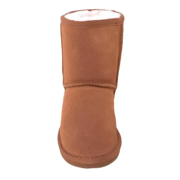 NEW CLOUD NINE kid's - sheepskin boot in chestnut