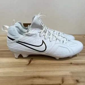 NEW Nike Huarache 9 Varsity LAX Lacrosse Cleats Mens 11 White Black