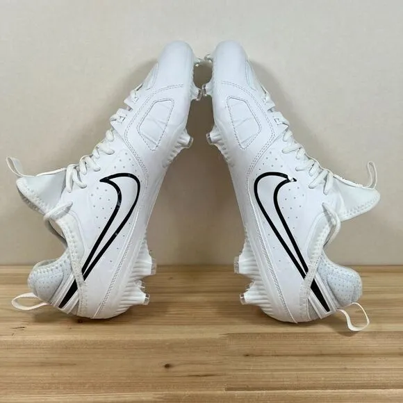 NEW Nike Huarache 9 Varsity LAX Lacrosse Cleats Mens 11 White Black