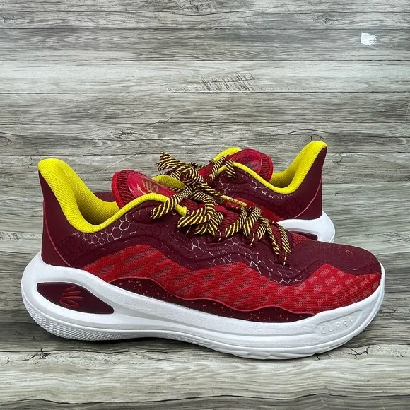 NEW Under Armour Curry Flow 11 Bruce Lee Basketball Shoes Size 5Y 3027577-600