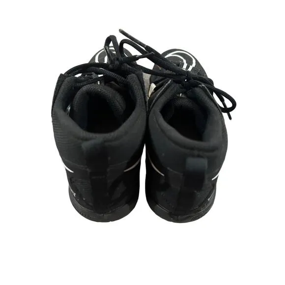 Nike Alpha Menace Pro 3 Black and White Football Cleats/ size 5Youth