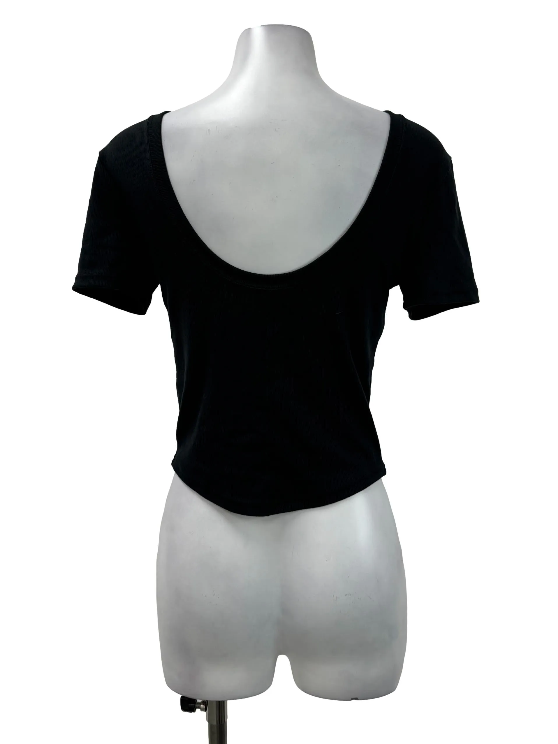 Nike Low Neck Ribbed Top