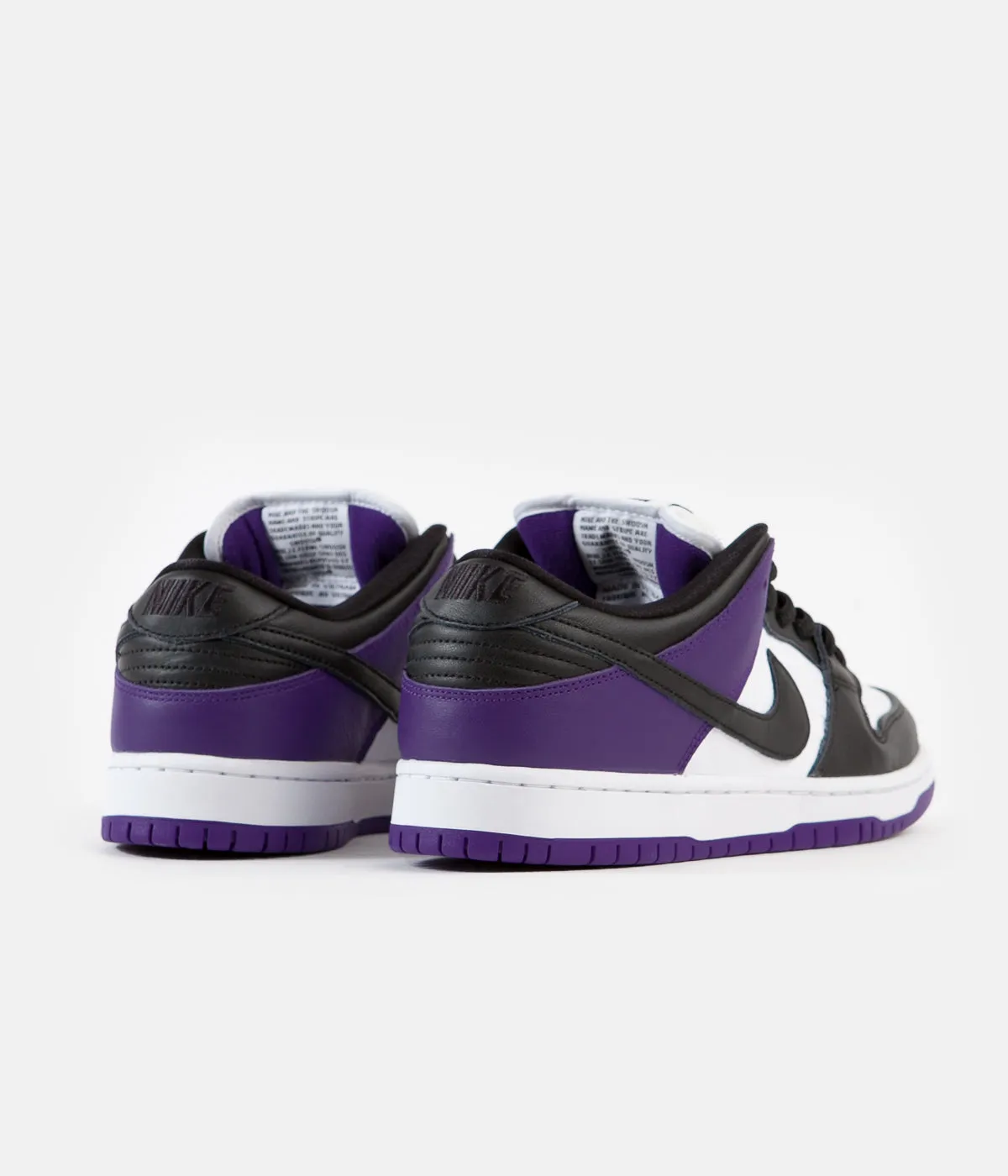 Nike SB Dunk Low Pro Shoes - Court Purple / Black - White - Court Purple