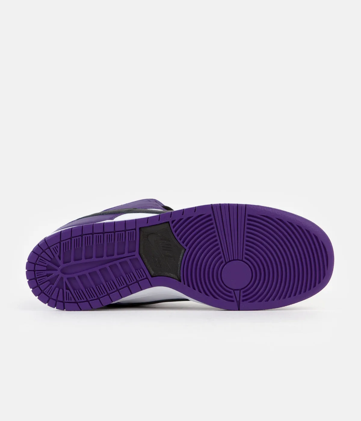 Nike SB Dunk Low Pro Shoes - Court Purple / Black - White - Court Purple