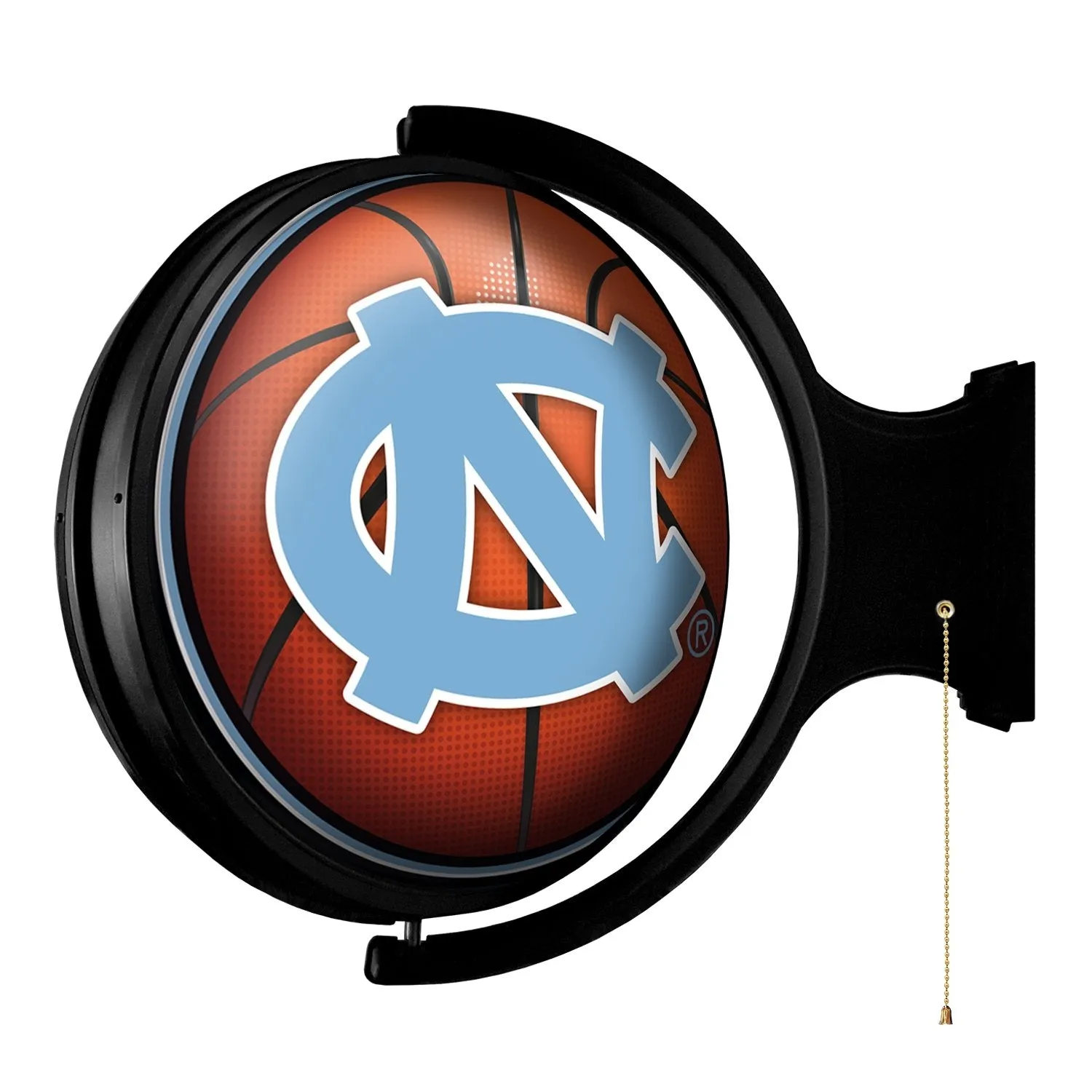 North Carolina Tar Heels: Basketball - Original Round Rotating Lighted Wall Sign