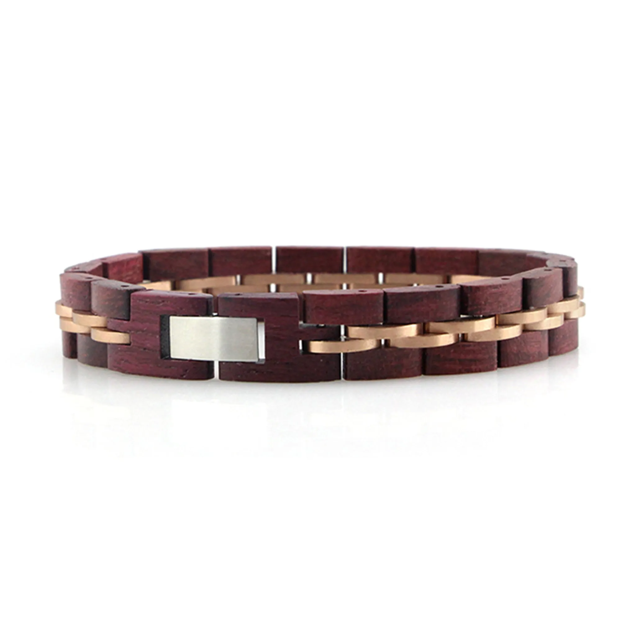 Offset Wooden Bracelet