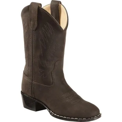 Old West Boys' Cowboy Boots - Round Toe 1151