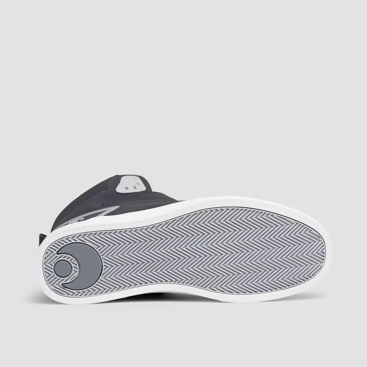 Osiris Rize Ultra High Top Shoes - Charcoal/White