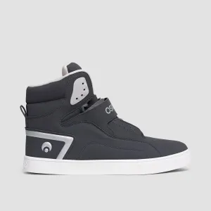 Osiris Rize Ultra High Top Shoes - Charcoal/White